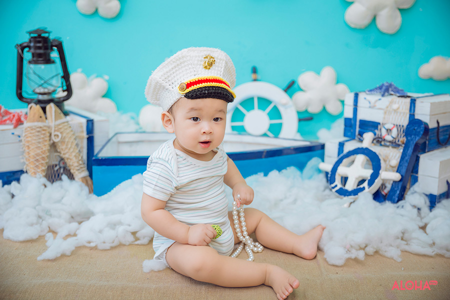 album ảnh gia đình bé nhật minh